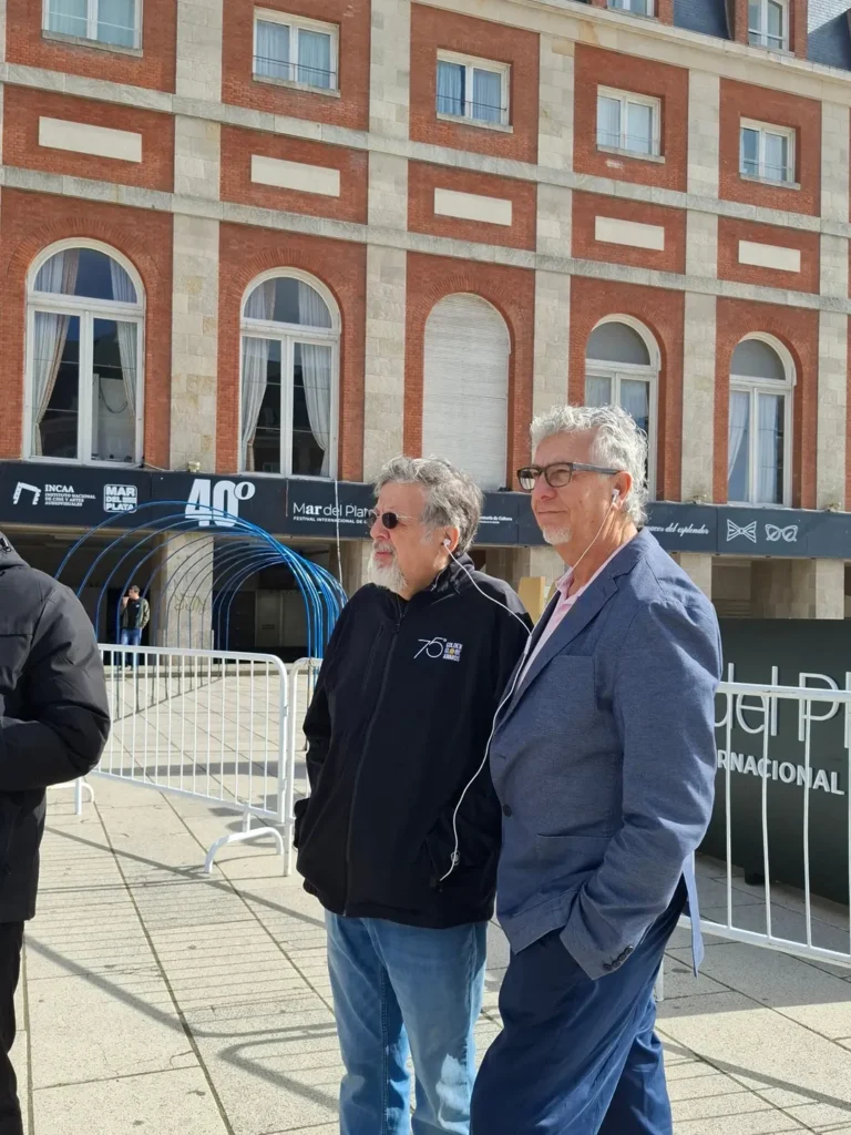 DIRECTORES DEL FESTIVAL INTERNACIONAL DE CINE DE MAR DEL PLATA ENTREVISTA