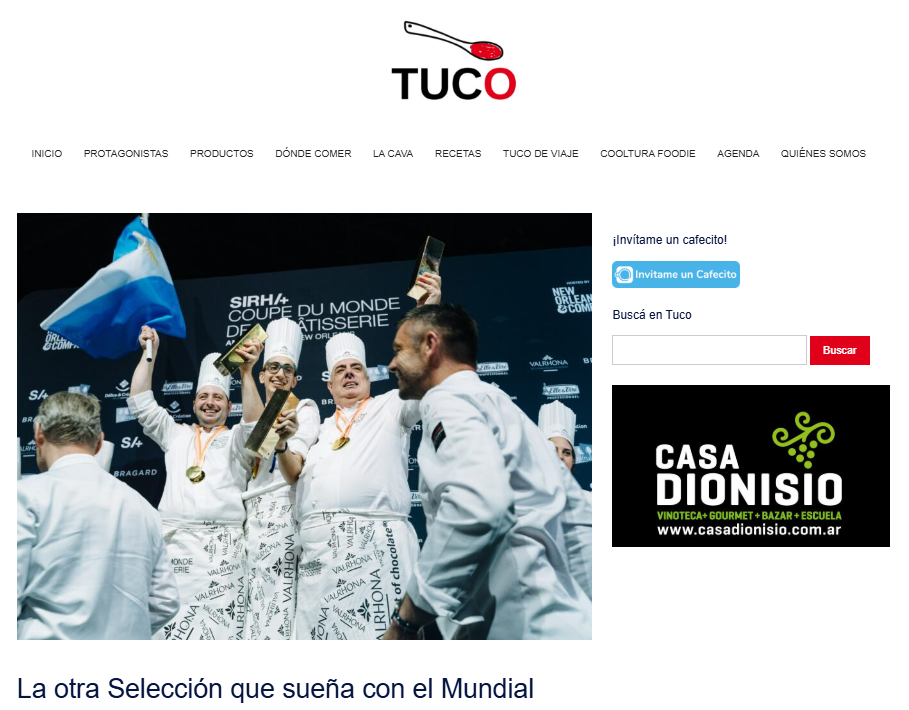 EQUIPO PAMPA TUCO PORTAL WEB